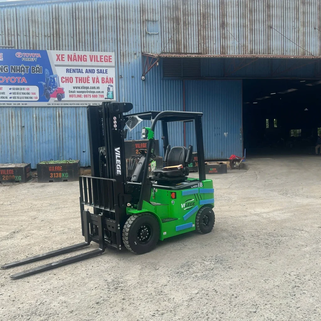 Xe Nâng Điện Ngồi Lái VILEGE 1.8 Tấn (Mới 100%)