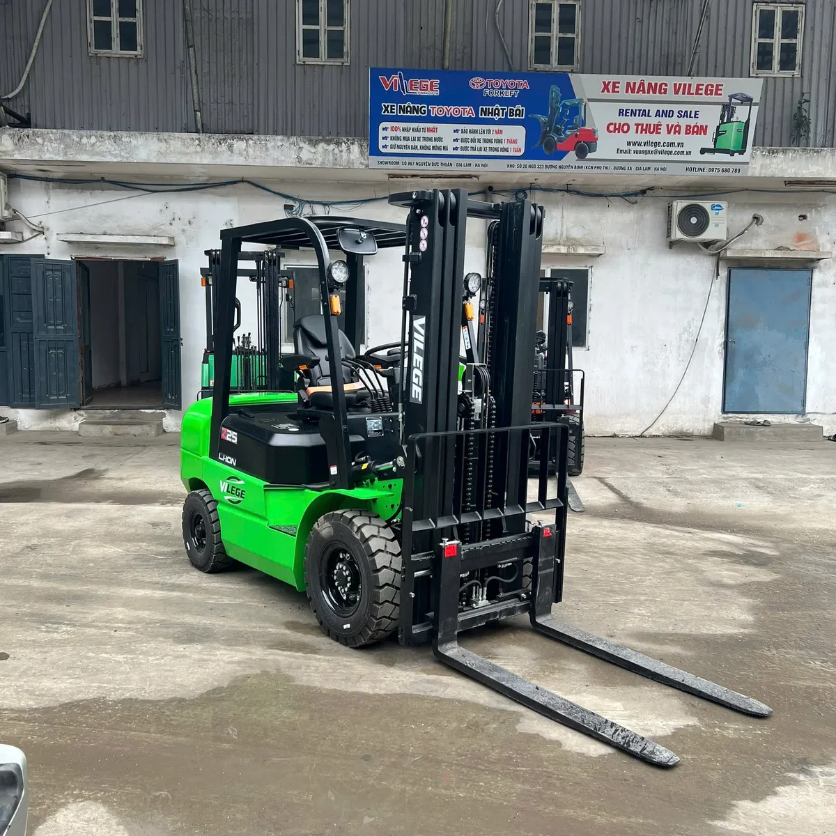 Hình ảnh thực tế xe nâng VILEGE mới - 11