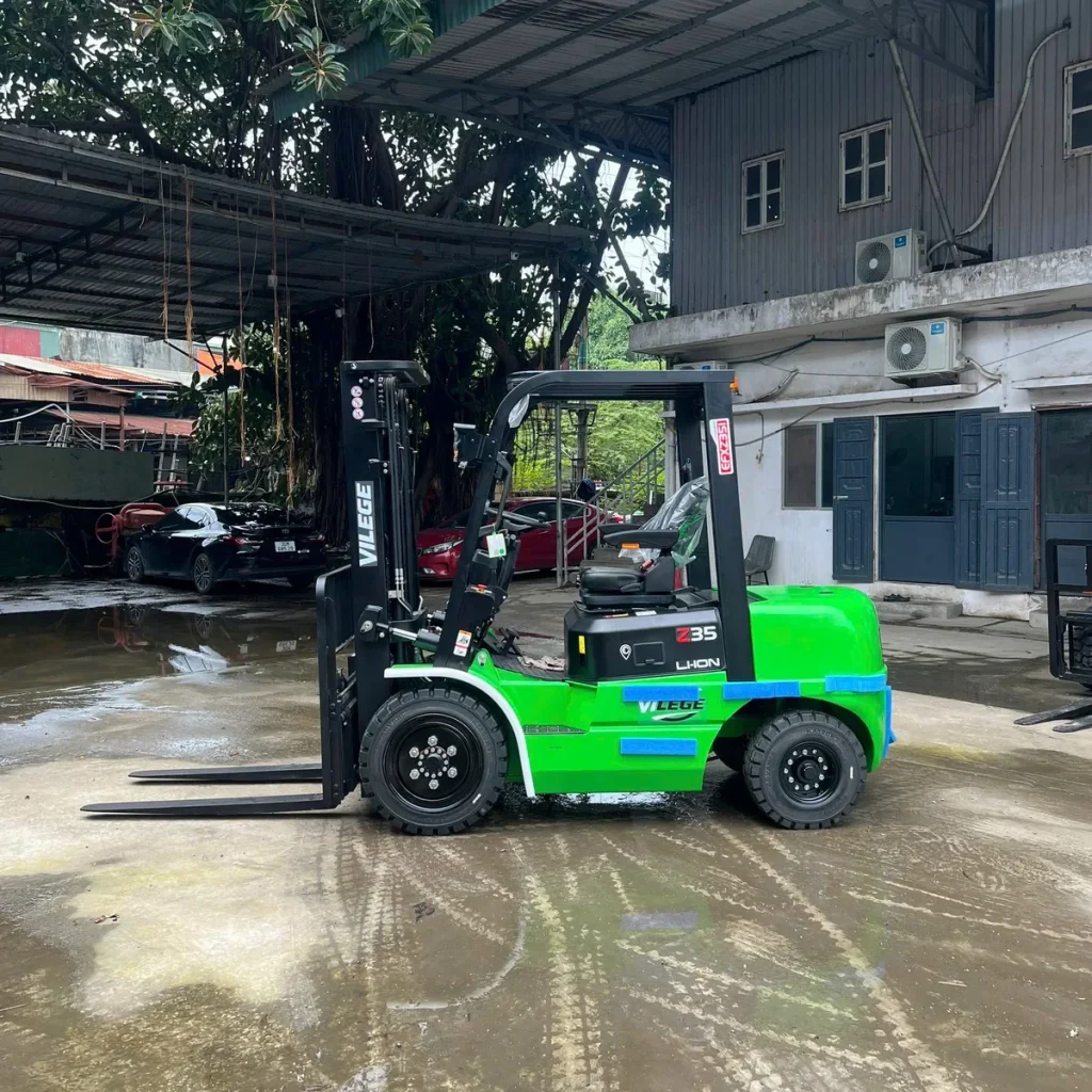 Xe Nâng Điện Ngồi Lái VILEGE 3.5 Tấn (Mới 100%)